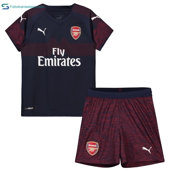Camiseta Arsenal 2ª Niños 2018/19 Marino